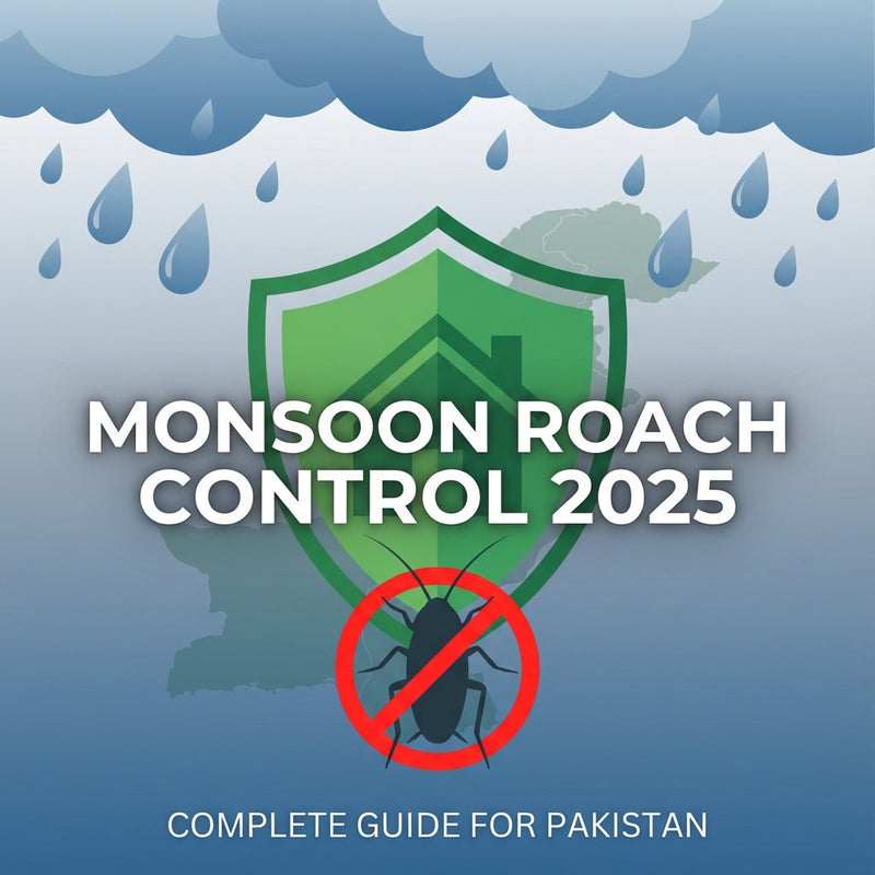 Monsoon Season Cockroach Control Guide for Pakistan (2025)